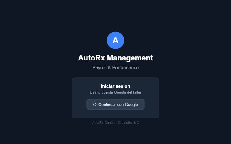 RunTech — Auto Shop Management SaaS screenshot
