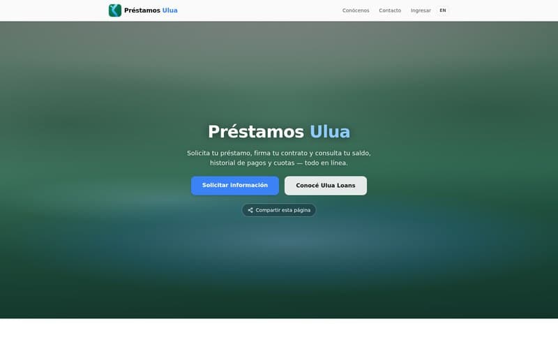 Ulua Loans screenshot