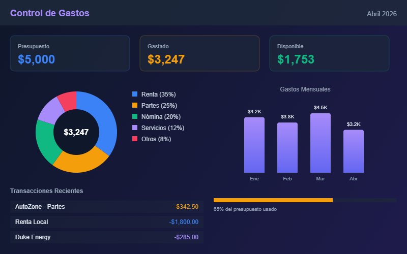 Control de Gastos screenshot